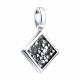 Серебряная подвеска Diamant с кристальной тканью 94-130-00098-1