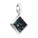 Серебряная подвеска Diamant с кристальной тканью 94-130-00098-2
