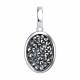 Серебряная подвеска Diamant с кристальной тканью 94-130-00105-1
