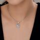 Серебряная подвеска Diamant с кристальной тканью 94-130-00105-1