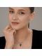 Серебряная подвеска Diamant 94-130-00105-2 с ювелирным кристаллом