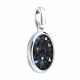 Серебряная подвеска Diamant 94-130-00105-2 с ювелирным кристаллом