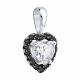 Серебряная подвеска Diamant 94-130-00122-1 с фианитом