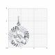 Серебряная подвеска Diamant 94-130-00160-1