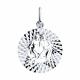 Серебряная подвеска Знак зодиака Близнецы Diamant 94-130-00162-1