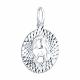 Серебряная подвеска Знак зодиака Козерог Diamant 94-130-00164-1