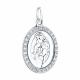 Серебряная подвеска Знак зодиака Близнецы Diamant с фианитом 94-130-00168-1