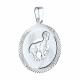 Серебряная подвеска Знак зодиака Овен Diamant 94-130-00222-1