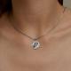 Серебряная подвеска Знак зодиака Рак Diamant 94-130-00224-1