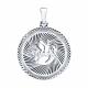 Серебряная подвеска Знак зодиака Телец Diamant 94-130-00225-1