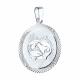Серебряная подвеска Знак зодиака Рыбы Diamant 94-130-00232-1