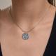 Серебряная подвеска Якутия Diamant с фианитом 94-130-00237-1
