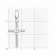 Серебряная подвеска Diamant 94-130-00248-1 с фианитом