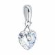 Серебряная подвеска Diamant 94-130-00265-2 с фианитом