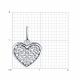 Серебряная подвеска Diamant 94-130-00268-1 с фианитом