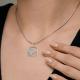 Серебряная подвеска Крым Diamant с фианитом 94-130-00500-1