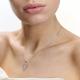 Серебряная подвеска Diamant 94-130-00521-1 с фианитом