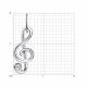 Серебряная подвеска Diamant 94-130-01075-1 с фианитом