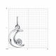 Серебряная подвеска Diamant 94-130-01078-1 с фианитом