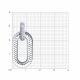 Серебряная подвеска Diamant 94-130-02246-2 с фианитом