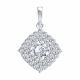 Серебряная подвеска Diamant 94-130-02397-1 с фианитом
