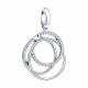 Серебряная подвеска Diamant 94-130-02403-1 с фианитом