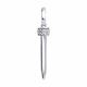 Серебряная подвеска Diamant 94-130-02415-1 с фианитом