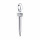 Серебряная подвеска Diamant 94-130-02415-1 с фианитом