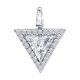 Серебряная подвеска Diamant 94-130-02427-1 с фианитом