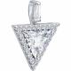 Серебряная подвеска Diamant 94-130-02427-1 с фианитом