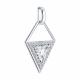 Серебряная подвеска Diamant 94-130-02428-1 с фианитом