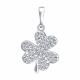 Серебряная подвеска Diamant 94-130-02451-1 с фианитом