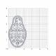 Серебряная брошь Diamant 94-140-00398-1 с фианитом