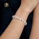 Серебряный браслет Diamant со стеклом 94-150-00307-1