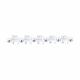 Серебряный браслет Diamant со стеклом 94-150-00307-1