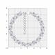 Серебряный браслет Diamant 94-150-02173-5 с фианитом
