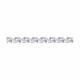 Серебряный браслет Diamant 94-150-02173-5 с фианитом
