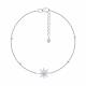 Серебряный браслет Diamant 94-150-02396-1 с фианитом