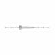 Серебряный браслет Diamant 94-150-02415-1 с фианитом