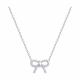 Серебряное колье Diamant 94-170-00100-1 с фианитом