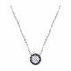 Серебряное колье Diamant 94-170-00194-3 с фианитом