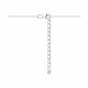Серебряное колье Diamant 94-170-00255-2 с фианитом