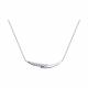 Серебряное колье Diamant 94-170-00521-1 с фианитом