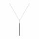 Серебряное колье Diamant 94-170-01594-1 с фианитом
