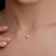 Колье на леске Diamant с фианитом 94-170-02181-2