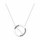 Серебряное колье Diamant 94-170-02390-1 с эмалью