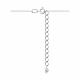 Серебряное колье Diamant 94-170-02390-1 с эмалью