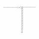 Серебряное колье Diamant 94-170-02396-1 с фианитом