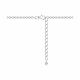 Серебряное колье Diamant 94-170-02467-1 с фианитом
