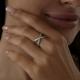 Серебряное кольцо Diamant 94-210-02036-1 с бриллиантом